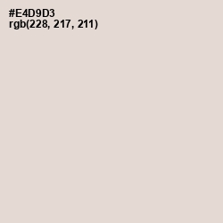 #E4D9D3 - Bizarre Color Image