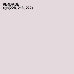 #E4DADE - Bizarre Color Image