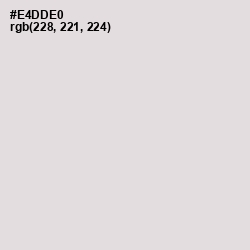 #E4DDE0 - Snuff Color Image