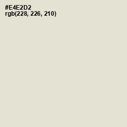 #E4E2D2 - Satin Linen Color Image