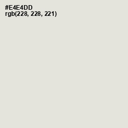 #E4E4DD - Periglacial Blue Color Image