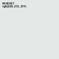 #E4E9E7 - Gray Nurse Color Image