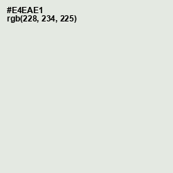 #E4EAE1 - Gray Nurse Color Image