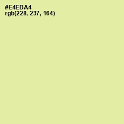 #E4EDA4 - Double Colonial White Color Image