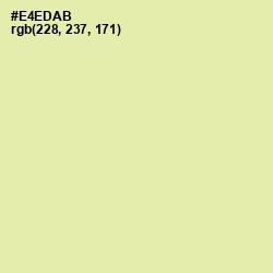 #E4EDAB - Double Colonial White Color Image