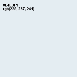 #E4EDF1 - Mystic Color Image