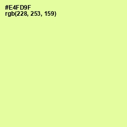 #E4FD9F - Jonquil Color Image