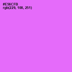 #E56CFB - Blush Pink Color Image