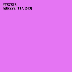 #E575F3 - Blush Pink Color Image