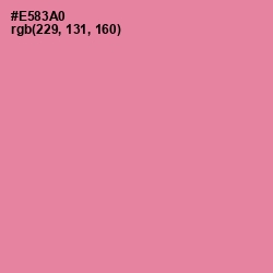 #E583A0 - Carissma Color Image