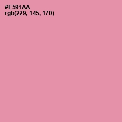 #E591AA - Carissma Color Image