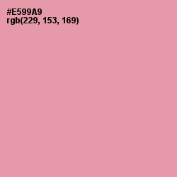 #E599A9 - Wewak Color Image