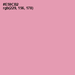 #E59CB2 - Wewak Color Image