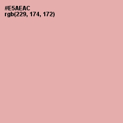 #E5AEAC - Shilo Color Image