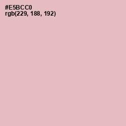 #E5BCC0 - Illusion Color Image