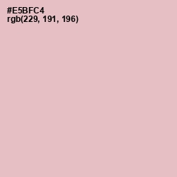 #E5BFC4 - Lavender Pink Color Image