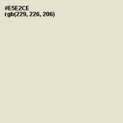 #E5E2CE - Aths Special Color Image