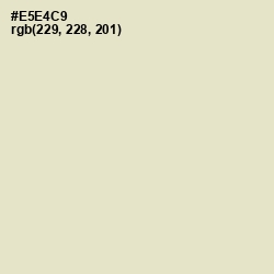 #E5E4C9 - Aths Special Color Image