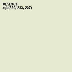 #E5E9CF - Aths Special Color Image