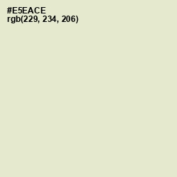 #E5EACE - Aths Special Color Image