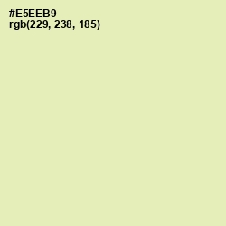 #E5EEB9 - Fall Green Color Image