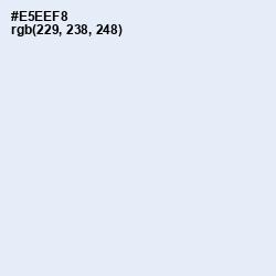 #E5EEF8 - Aqua Squeeze Color Image