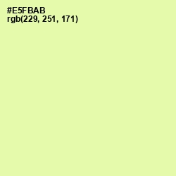 #E5FBAB - Tidal Color Image