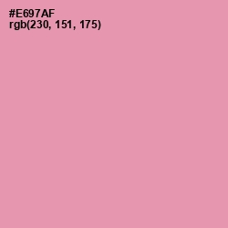 #E697AF - Wewak Color Image