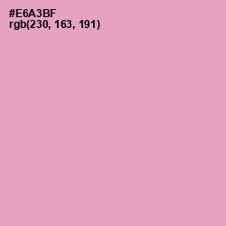 #E6A3BF - Shilo Color Image