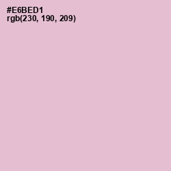 #E6BED1 - Cupid Color Image