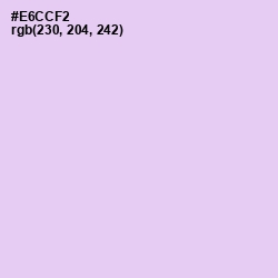 #E6CCF2 - French Lilac Color Image