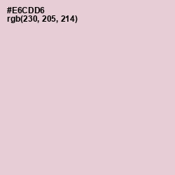 #E6CDD6 - Twilight Color Image