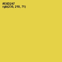 #E6D247 - Ronchi Color Image