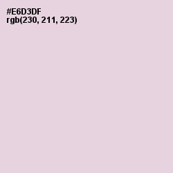 #E6D3DF - Bizarre Color Image