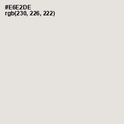 #E6E2DE - Pearl Bush Color Image