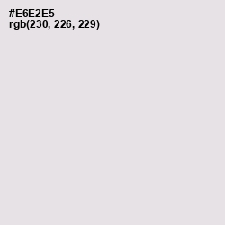 #E6E2E5 - Mercury Color Image