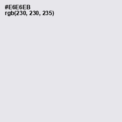 #E6E6EB - Mercury Color Image