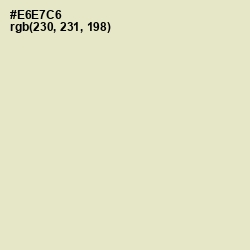 #E6E7C6 - Aths Special Color Image