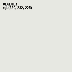 #E6E8E1 - Gray Nurse Color Image