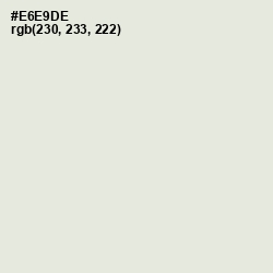 #E6E9DE - Periglacial Blue Color Image