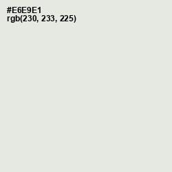 #E6E9E1 - Gray Nurse Color Image