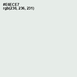 #E6ECE7 - Gray Nurse Color Image