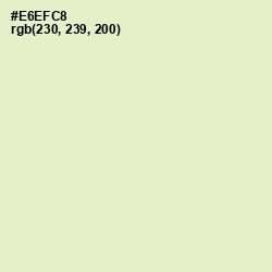 #E6EFC8 - Aths Special Color Image