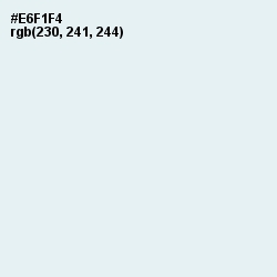 #E6F1F4 - Aqua Squeeze Color Image