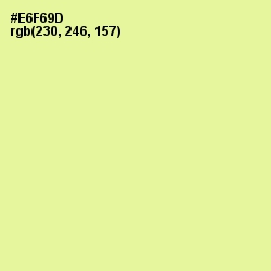 #E6F69D - Jonquil Color Image