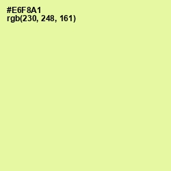 #E6F8A1 - Tidal Color Image