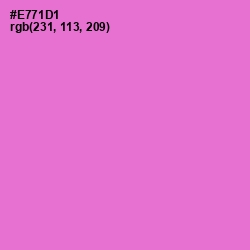 #E771D1 - Orchid Color Image