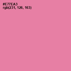 #E77EA3 - Persian Pink Color Image