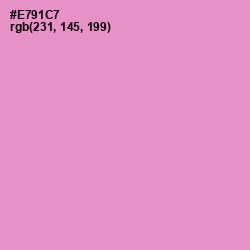 #E791C7 - Shocking Color Image
