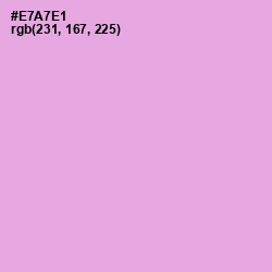 #E7A7E1 - Lavender Rose Color Image